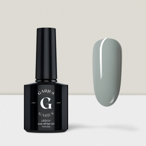 elegant gray green nail gel polish 037