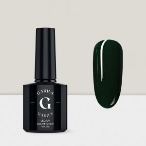dark green nail gel polish garjus 066