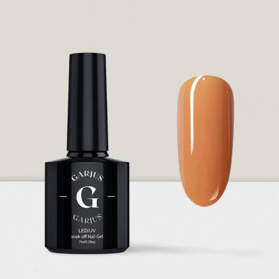 sunshine orange nail gel polish garjus 074