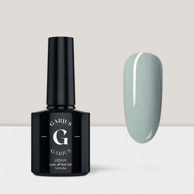 foggy gray nail gel polish 075