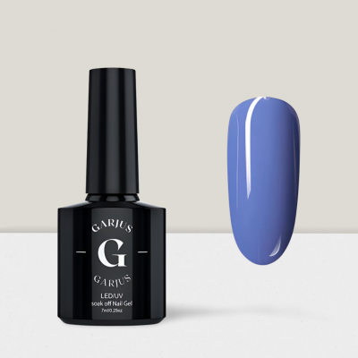 indigo blue nail gel polish 076