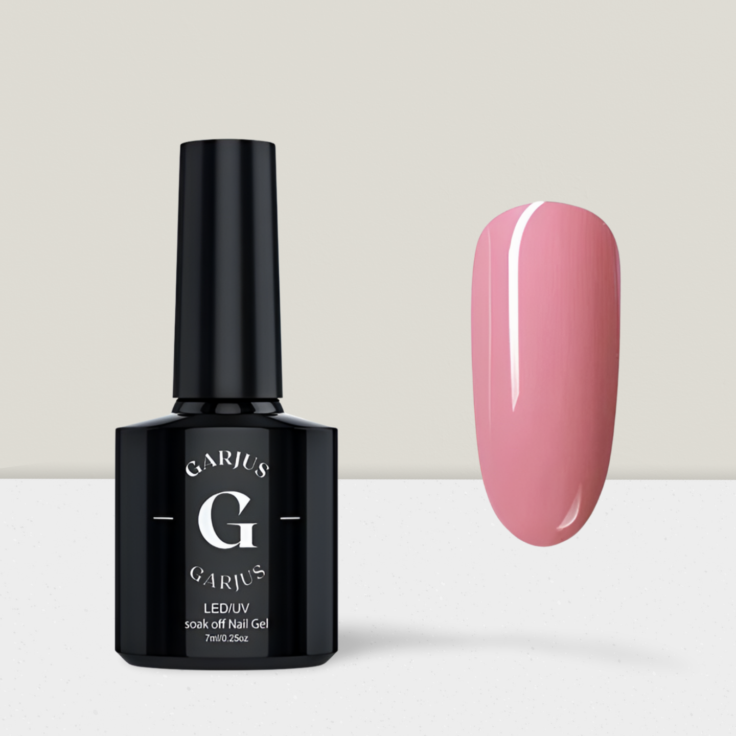 rose pink nail gel polish 102