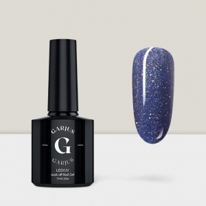 glaze magic blue nail gel polish 147