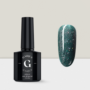 glazed magic green nail gel polish 160