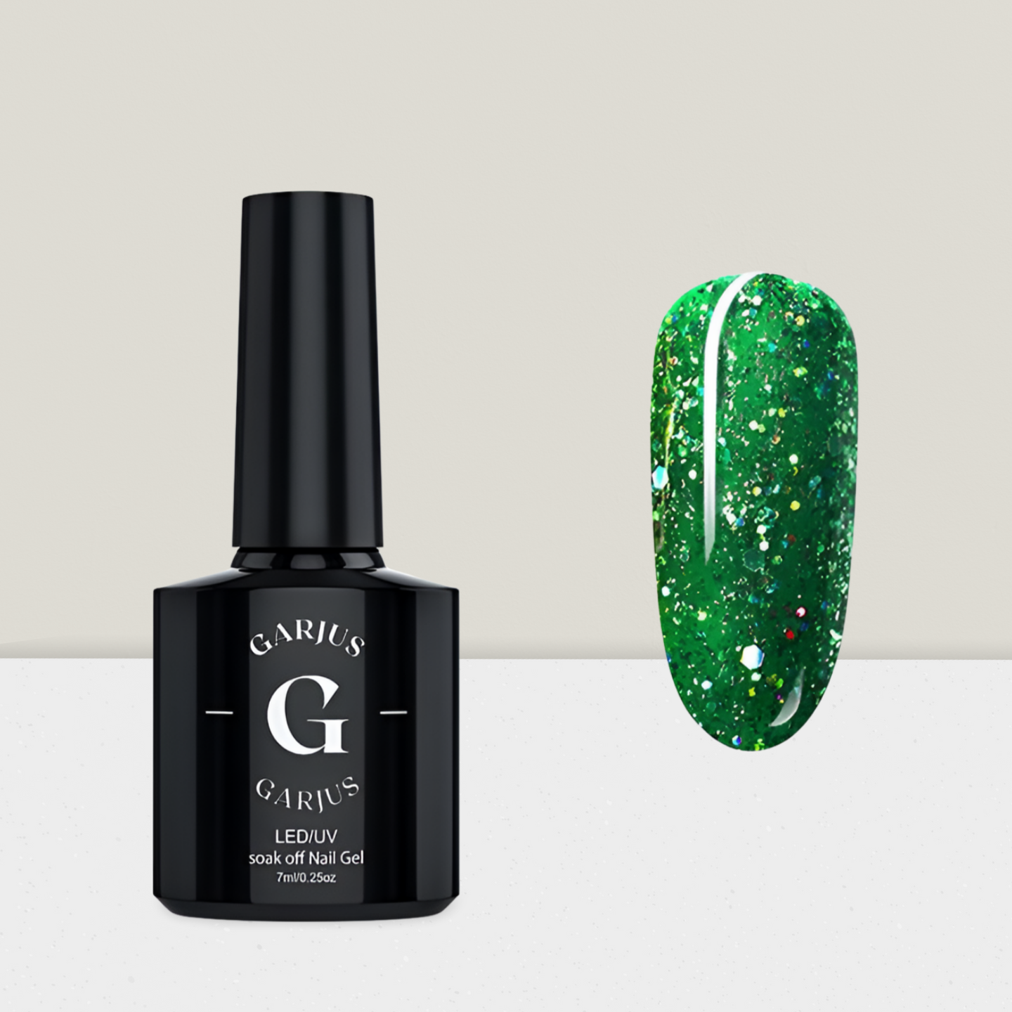 glazed malachite green nail gel polish 161