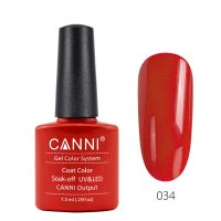Canni Nail Gel Red 034