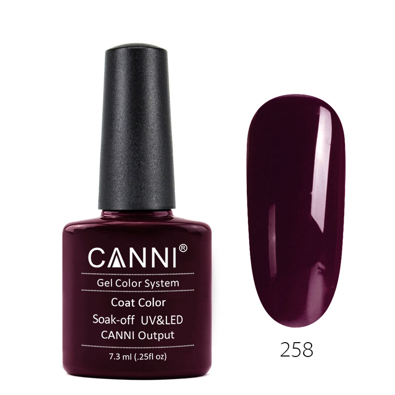 nail gel polish canni 258